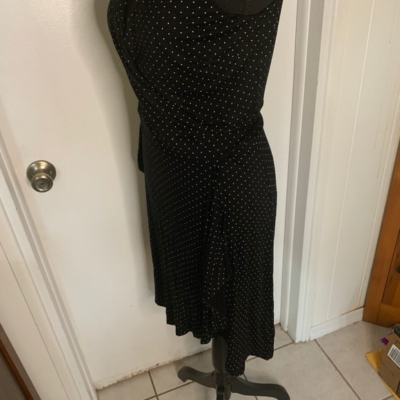 Loft Polka Dot Wrap Dress SMALL - Picture 7 of 7